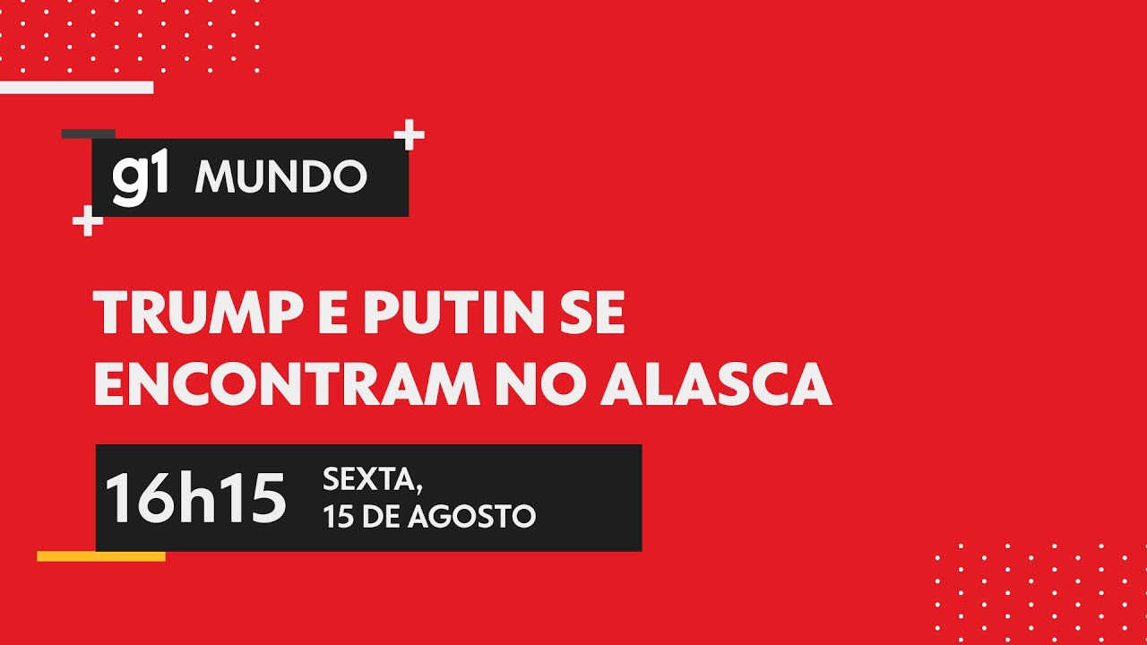 Trump e Putin se encontram no Alasca nesta sexta 15