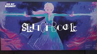 Mural inspirado en Frozen 2 en Comic Con Argentina | Oh My Disney