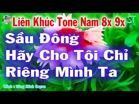 Liên Khúc Tone Nam 8x 9x Sầu Đông – Hãy Cho Tôi – Chỉ Riêng Mình Ta