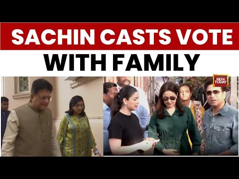 Mumbai Civic Polls: Sachin Tendulkar And Akshay Kumar Lead Celebrity Voters | India Today News