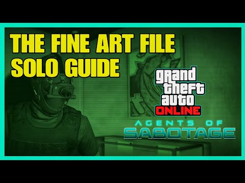 GTA Online - The Fine Art File SOLO Guide (Setups and Bonuses)