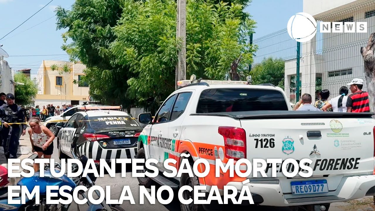 Dois estudantes são baleados e mortos dentro de escola no Ceará