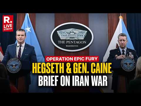 LIVE: Hegseth, Caine Briefing On Ops Epic Fury Update As Trump Announces 2-Week Ceasefire With Iran