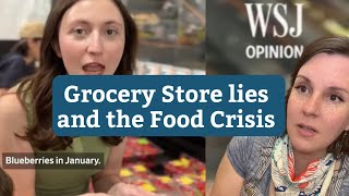 Grocery stores and the coming Food Crisis. 