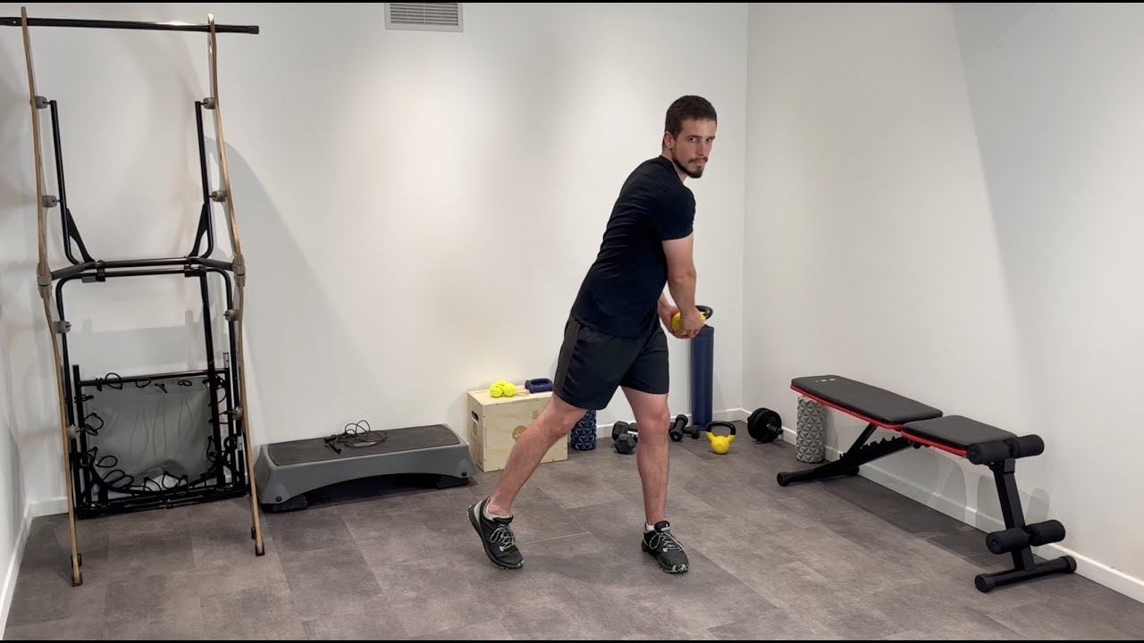 Kettlebell-Holzhacker