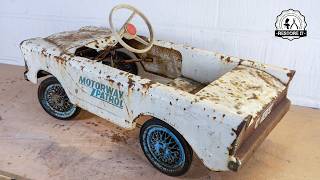 1950s British Pedal Car Restoration - Perfect Restoration
