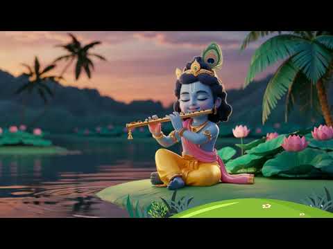 Krishna Flute || Deep Relaxing Music , Sleep Music , Meditation Music, Study, Calming Music