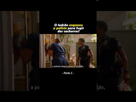 O ladrão enganou a polícia para fugir dos cachorros! Parte 1 #shorts #filmes #wefilmes