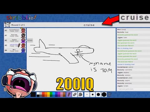 Vanoss Annoying Everyone with his 200IQ Drawings in Skribbl.io Part 2