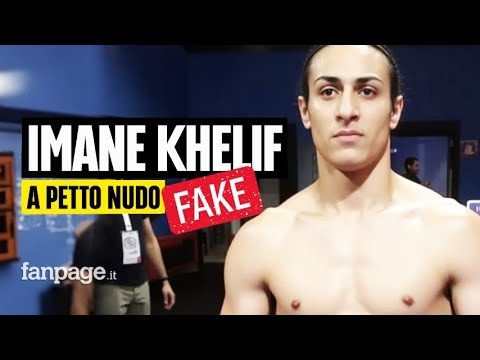 Imane Khelif a petto nudo: sui social le foto false create con l’intelligenza artificiale