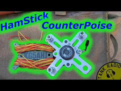 Building a Portable Non-Intrusive Counterpoise for Hamstick Antennas