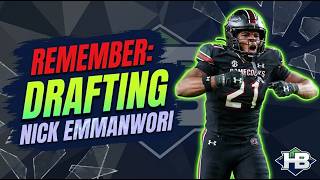 LIVE REACTION! The Seahawks draft a Demon😈—NICK EMMANWORI