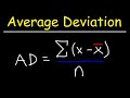 Understanding Average Deviation