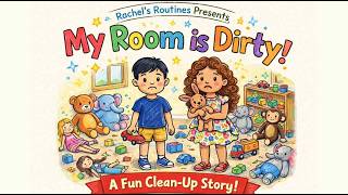 My Room is Dirty | Rachel's Routine | Life Skills for Littles