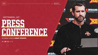 PRESSER | Head Coach Jimmy Rogers - Week 1 vs SEMO (9-1-26)