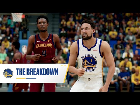 The Breakdowm | Klay Thompson's First Basket Back From Injury video clip