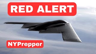 RED ALERT!! U.S. B-2 STEALTH BOMBER CROSSES ATLANTIC!! MILITARY DRILLS IN PHILADELPHIA!! 