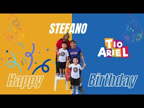 Cumpleaños de Stefano- Títeres- baile infantil- actividades lúdicas #educación #infantil #divertido