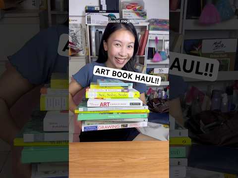 Belanja #artbook di BIG BAD WOLF 2025! 😍 #art #susantimega #mewarnai #menggambar