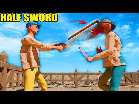 ESQUÍVAME ESTA!!! - HALF SWORD | Peleas Medievales Ridículas