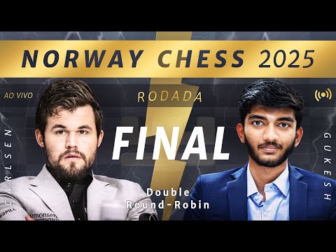 A GRANDE FINAL AO VIVO - NORWAY CHESS - RODADA 9
