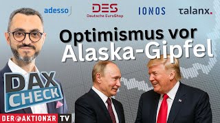 DAX-Check LIVE: Adesso, Deutsche Euroshop, Ionos, Jost Werke, Talanx, Verve Group im Fokus