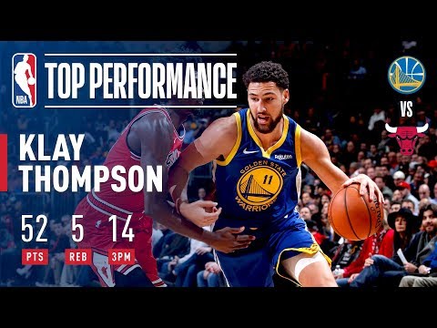 Klay Thompson Drops 52 & BREAKS NBA RECORD With 14 3-Pointers | October 29, 2018