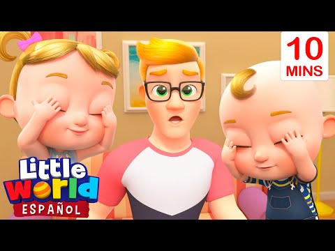 ¿Dónde están los bebés? 🎤 Canciones Infantiles 🎶 Little World 👶🏻🌎 Dibujos animados para niños