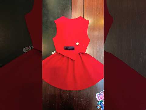 "Easy Vest Skirt Tutorial | Beginner-Friendly Sewing Project!"#fashion #sewing #shorts