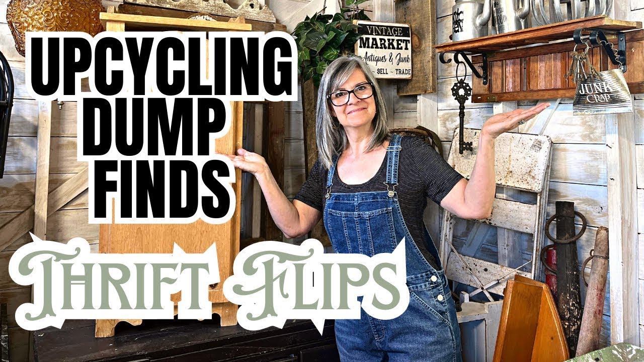 Amazing Upcycled Furniture Projects / Thrift Store and Dump Finds Transformed