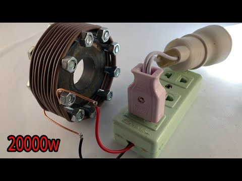 Top 11 How To Make Free Electricity Energy 20000W For Use At Home 2025 #engineering #technology