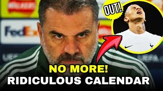 🤯TERRIBLE NEWS! POSTECOGLOU REVEALS REASON FOR MANY INJURIES / TOTTENHAM STAR OUT FOR A LONG TIME
