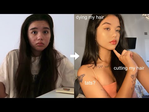 seeing how much I can change my appearance *in 24 hours