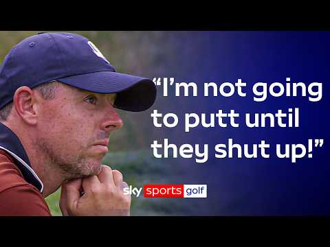 Rory McIlroy REFUSES to take putt as USA fans turn nasty at Ryder Cup! 👀