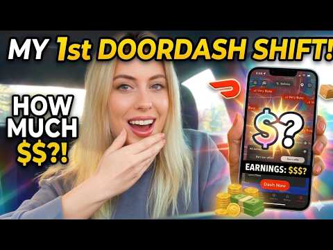 My First DoorDash Shift: I Made HOW MUCH?! (Honest Review)