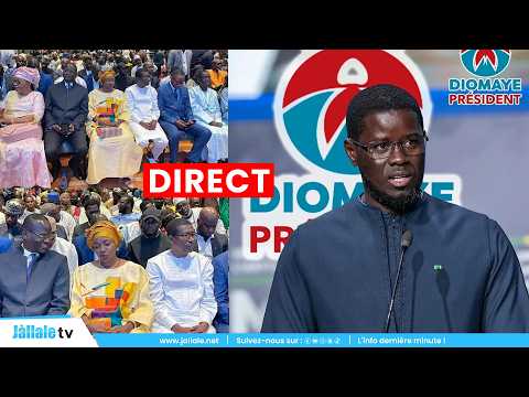 🔴 Direct • Diomaye Faye et Aminata Touré lancent la Coalition Diomaye Président