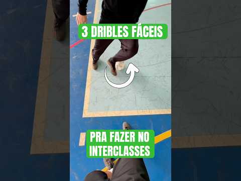3 DRIBLES PRO INTERCLASSES 🔥 #futebol #drible #futsal #bera