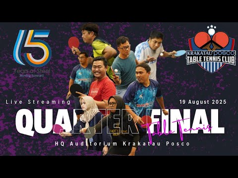 Match Day 4 Quarter final Anniversary 15th Krakatau Posco live sekarang!