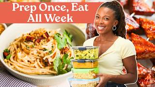 What I Meal Prep for Easy Vegan Back-to-School Lunches & Dinners