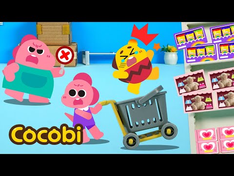 Watch Out! Don’t Play with the Shopping Cart! +More Safety Tips Songs for Kids|Cocobi Nursery Rhymes