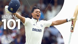 Yashasvi Jaiswal Scores FIRST Test 💯 on English Soil | England v India 2025