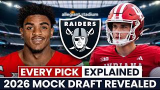 Breaking News: Raiders 2026 Full Mock Draft REVEALED — Every Pick Explained
