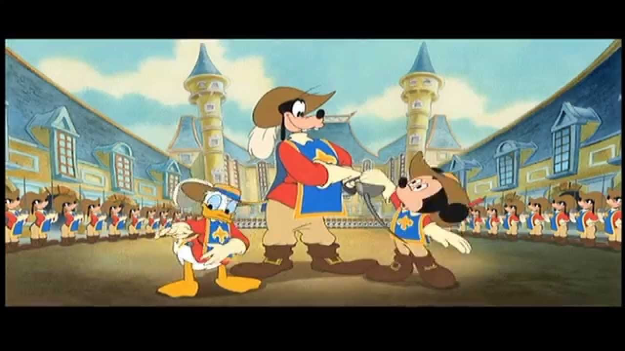 Mickey, Donald, Goofy: The Three Musketeers Anonso santrauka