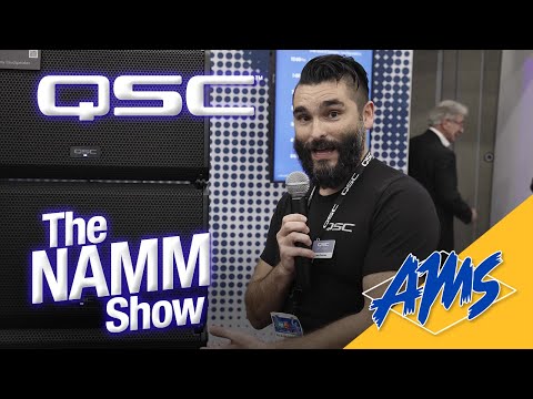 Gettin’ low in the QSC Demo Room | AMS NAMM 2024