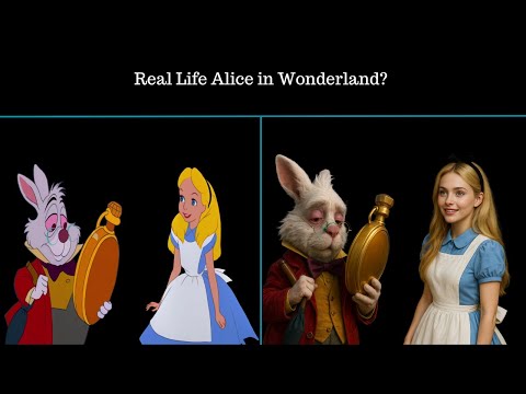What If Alice in Wonderland Characters Were Real? | AI Realistic Transformation 🐰🐰