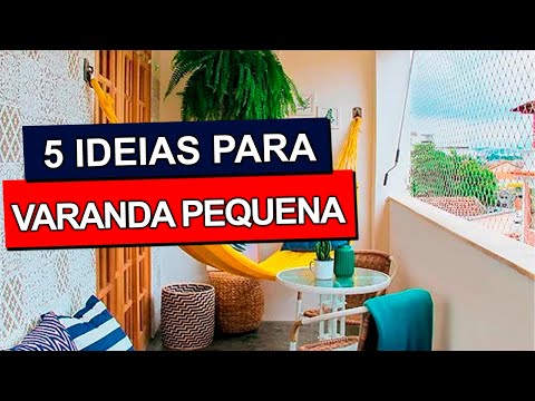 5 ideias inspiradoras para aproveitar a VARANDA DE APARTAMENTO PEQUENO