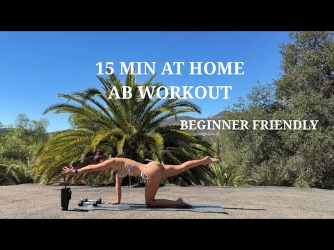 15 MIN AT HOME 6 PACK AB WORKOUT | GABRIELLA ELLYSE 