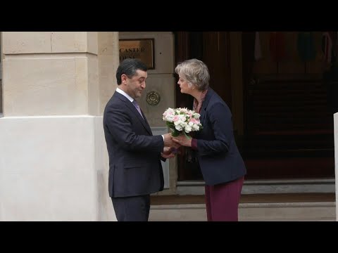 UK foreign secretary hosts Central Asian counterparts in London | AFP