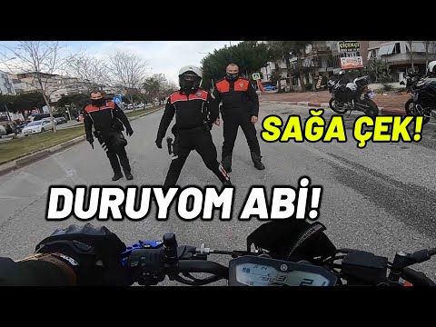 POLİSLER ÖNÜNÜ KESTİ! Türkiye'deki Motorcu Olayları! #244