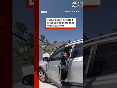 'Fake nurse' arrested in the US after seeing more than 4,000 patients. #Florida #BBCNews